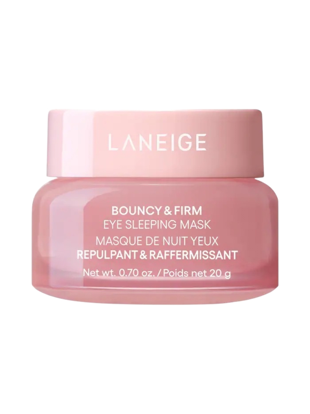 NWT LANEIGE Bouncy & Firm Eye Sleeping Mask with Peony And Collagen Complex 20g